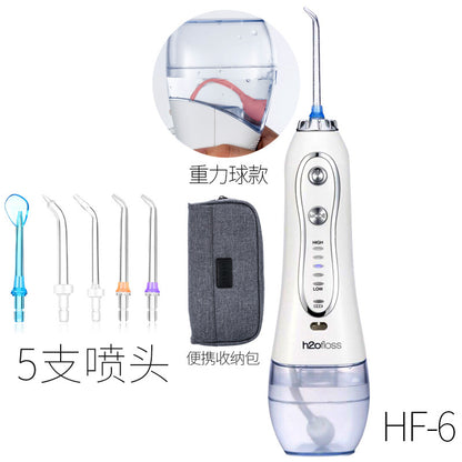 H2Ofloss Factory Portable Tooth Rinser Dental Calculus Water Flosser Tooth Cleaner Hf6 Cross-Border Dental Floss - image 1