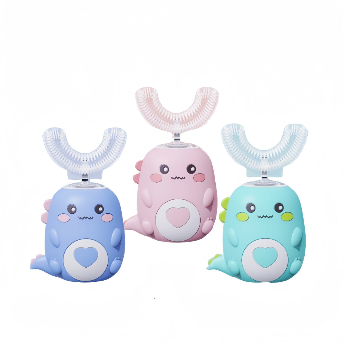 Children's electric toothbrush u-shaped baby Sonic Soft Hair 2-6-12 years old USB rechargeable u-shaped tooth cleaner factory wholesale - image 5