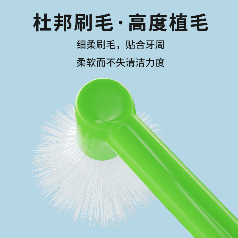 Single Toothbrush with Soft Bristles for Interdental Cleaning, Braces, and Cleaning of Pits and Fissures; Suitable for Adults, Correcting Teeth, Wisdom Teeth, Small Pointed Head, Orthodontic Cleaning - image 4