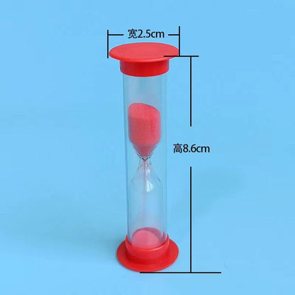 Sandglass Timer Anti-Fall Kidsren's Creative Quicksand Gift Toy Time Glass Hourglass Set Toothbrush Accessories - image 4