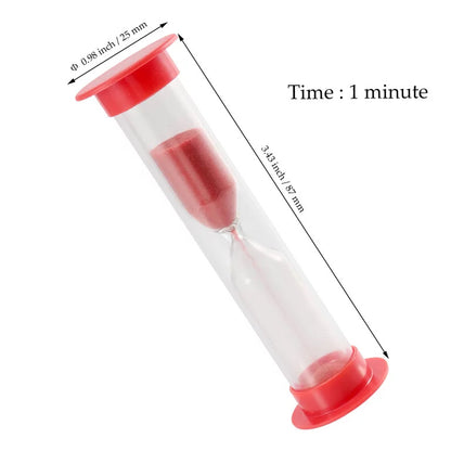 Sandglass Timer Anti-Fall Kidsren's Creative Quicksand Gift Toy Time Glass Hourglass Set Toothbrush Accessories - image 5