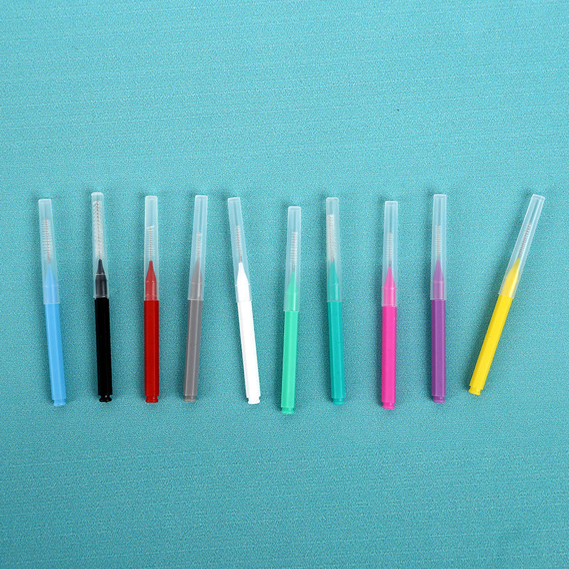 Factory spot pencil interdental brush oral care interdental brush orthodontic special interdental brush cross-border interdental brush - image 2