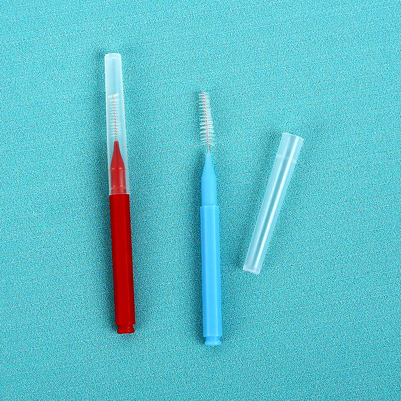 Factory spot pencil interdental brush oral care interdental brush orthodontic special interdental brush cross-border interdental brush - image 4