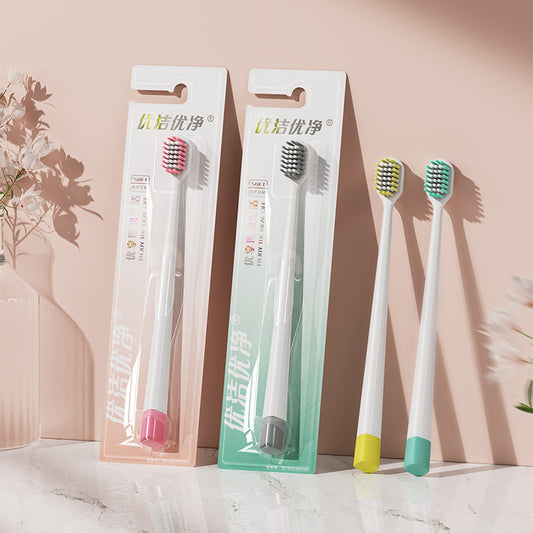 New Patented Design Wide-Head Adult Cleaning Toothbrush with Soft Bristles Wholesale Toothbrush Manufacturer Wholesale in Stock - image 1