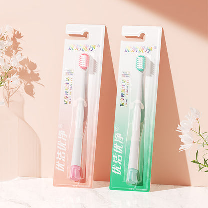 New Patented Design Wide-Head Adult Cleaning Toothbrush with Soft Bristles Wholesale Toothbrush Manufacturer Wholesale in Stock - image 2