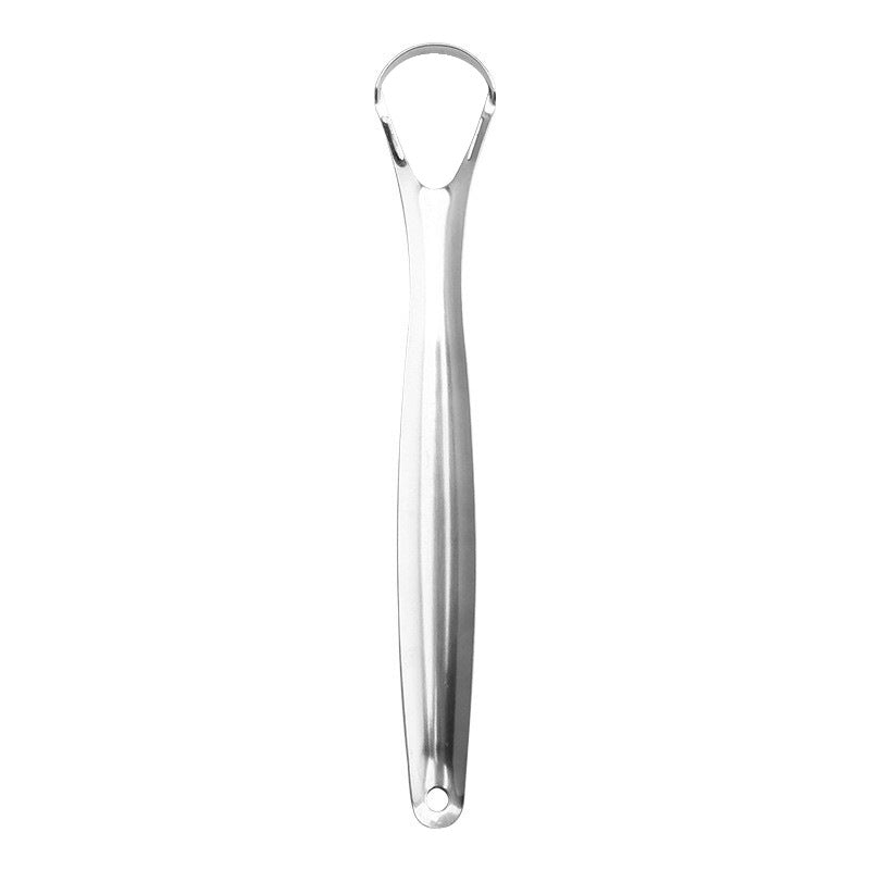 Stainless Steel Tongue Coating Brush Tongue Scraper Tongue Coating Cleaner Scrape off Tongue Coating Scraper Bad Breath Tool - image 5