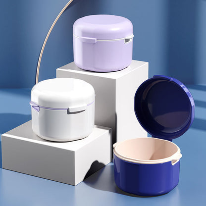 Portable Braces Box Cleaning and Cleaning Box Retainer Braces Box Dental Braces Storage Box Oral Gift - image 1