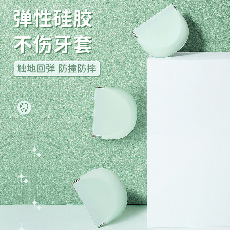 Transparent Braces Box Holder Storage Box Silicone Pinch Bag Portable Carry-On Retainer Case - image 4