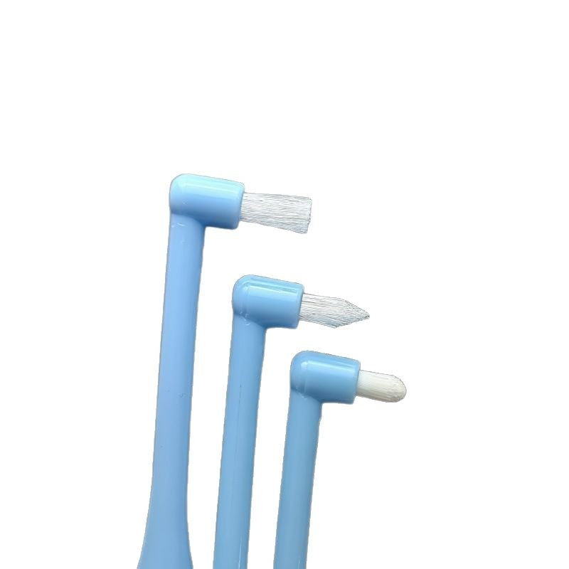 Single-Beam Brush orthodontic toothbrush small pointed flat head orthodontic braces special dental implant portable small head medium brush - image 5