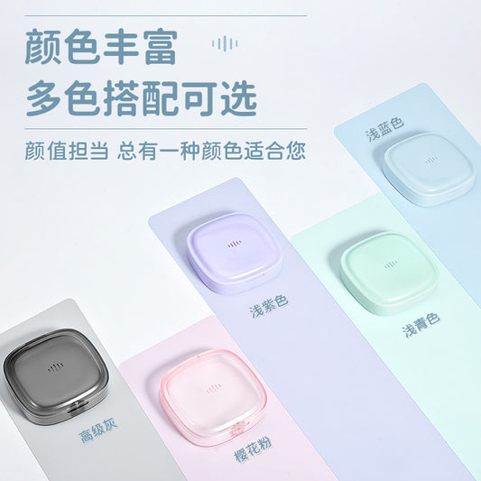 Breathable Invisible Braces Box Retainer Storage Box Portable Braces Storage Box Can Be Hung and Printed with Logo - image 1
