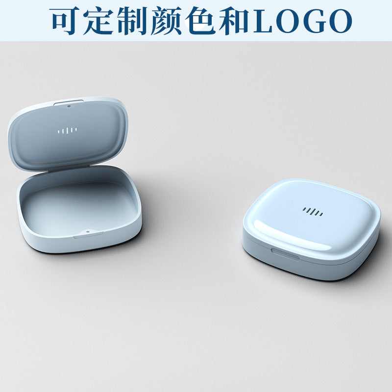 Breathable Invisible Braces Box Retainer Storage Box Portable Braces Storage Box Can Be Hung and Printed with Logo - image 3