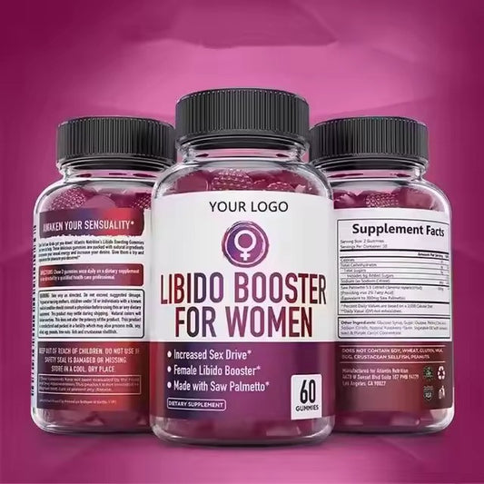 Libido Booster Gummies for Men Women Gummy with Saw Palmetto