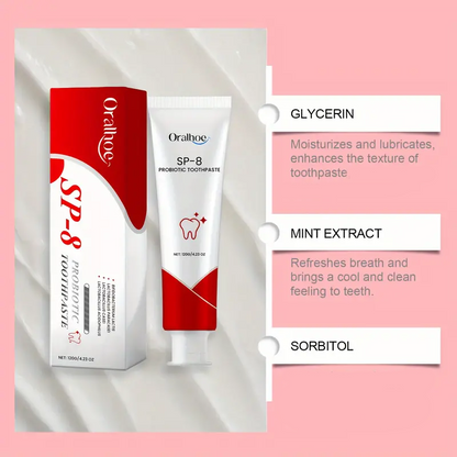 Sp-8 Probiotic Toothpaste Deep Clean,…