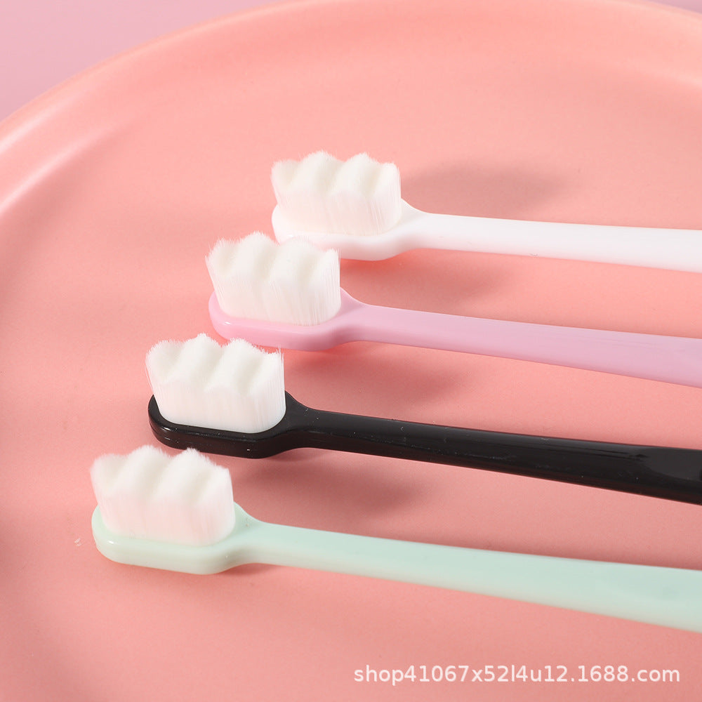 Super Soft 10,000-Bristle Toothbrush with Soft Bristles for Pregnant Women, Postpartum Toothbrush, Children's Gum and Tooth Cleaning, Individually Packaged Manufacturer Wholesale - image 2