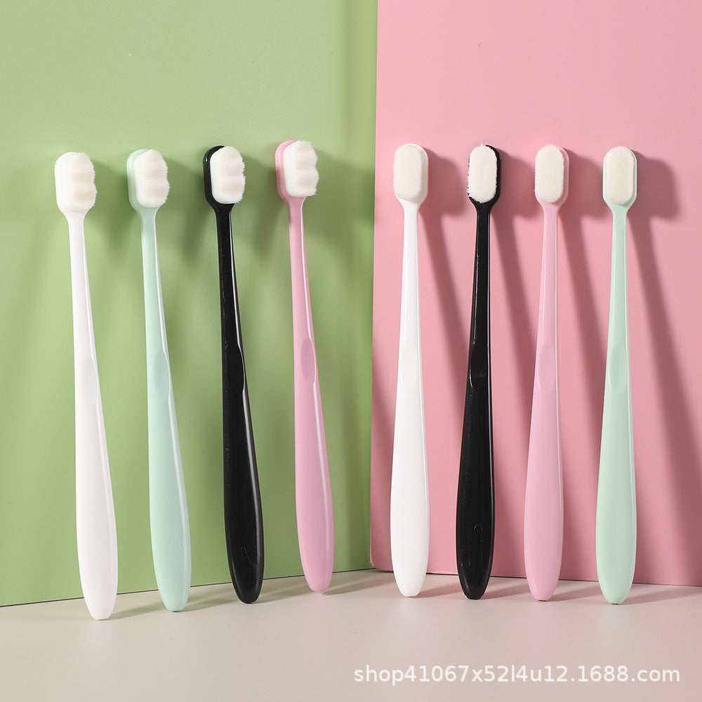 Super Soft 10,000-Bristle Toothbrush with Soft Bristles for Pregnant Women, Postpartum Toothbrush, Children's Gum and Tooth Cleaning, Individually Packaged Manufacturer Wholesale - image 3