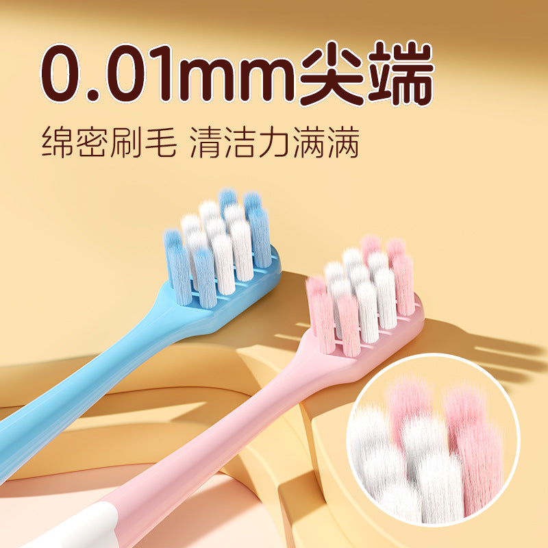 Hot Selling Children's Toothbrush Soft Bristles Wholesale Independent Single Baby Cartoon Bag Handle Toothbrush Wholesale Manufacturer - image 4