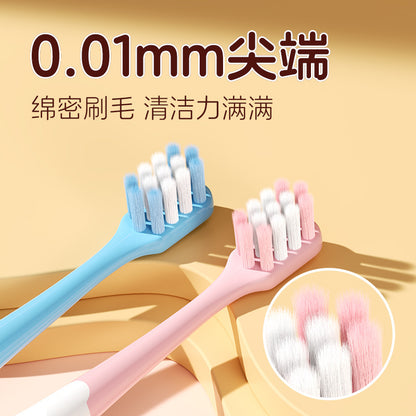 Hot Selling Children's Toothbrush Soft Bristles Wholesale Independent Single Baby Cartoon Bag Handle Toothbrush Wholesale Manufacturer - image 4