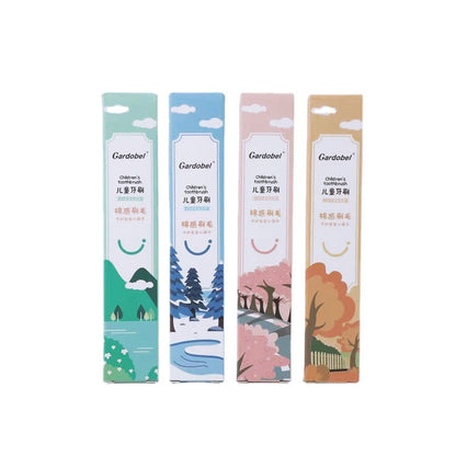 Hot Selling Children's Toothbrush Soft Bristles Wholesale Independent Single Baby Cartoon Bag Handle Toothbrush Wholesale Manufacturer - image 5