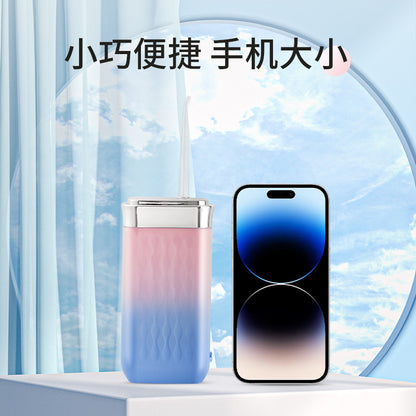 In-Stock Cross-Border Popular Tiktok Electric Dental Flosser Portable Retractable Smart Tooth Cleaner Dental Calculus Oral Care Device - image 4