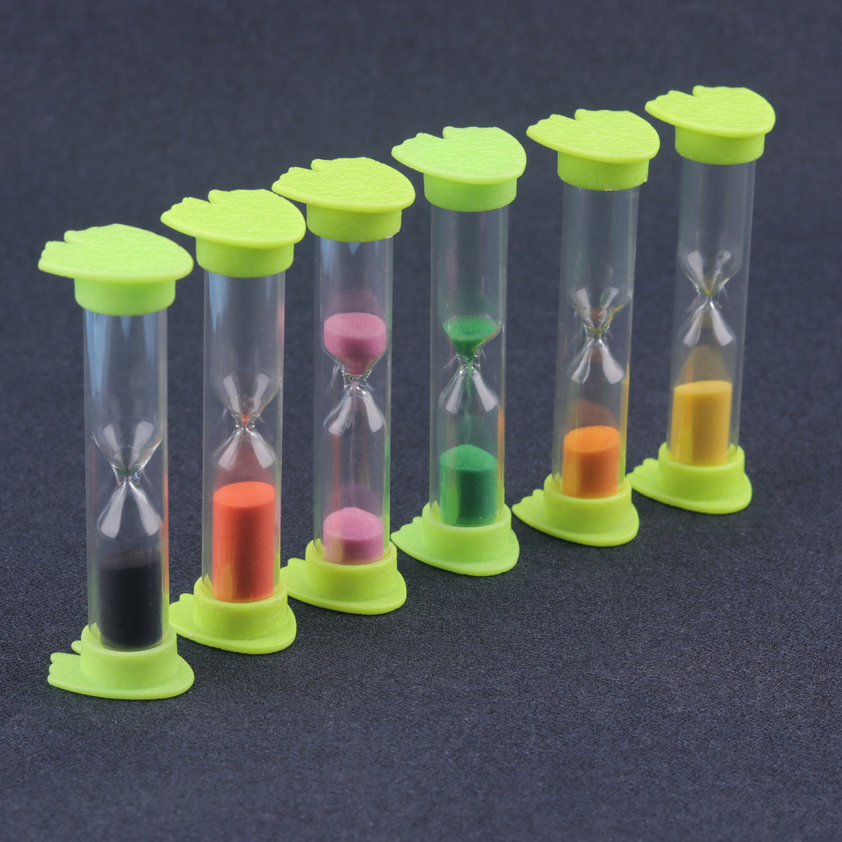 Factory Direct Hourglass Mini Duck Feet Small Hourglass Ornaments Hourglass Timer Student Creative Safety Toothbrush Hourglass - image 3