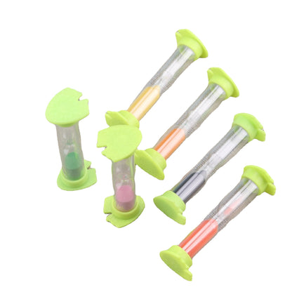 Factory Direct Hourglass Mini Duck Feet Small Hourglass Ornaments Hourglass Timer Student Creative Safety Toothbrush Hourglass - image 5