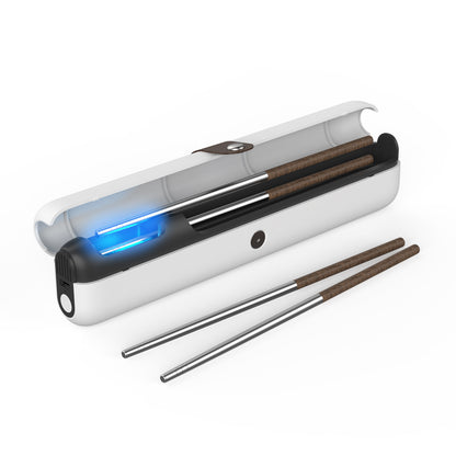 Portable Ultraviolet Toothbrush Sterilization Box, Chopsticks Travel Toothbrush Box, Removal Rate of E. Coli Bacteria Is 99.99% - image 2