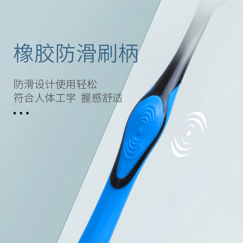 Bamboo charcoal soft bristle toothbrush small doctor adult couple single high-grade toothbrush hotel household genuine toothbrush wholesale - image 4