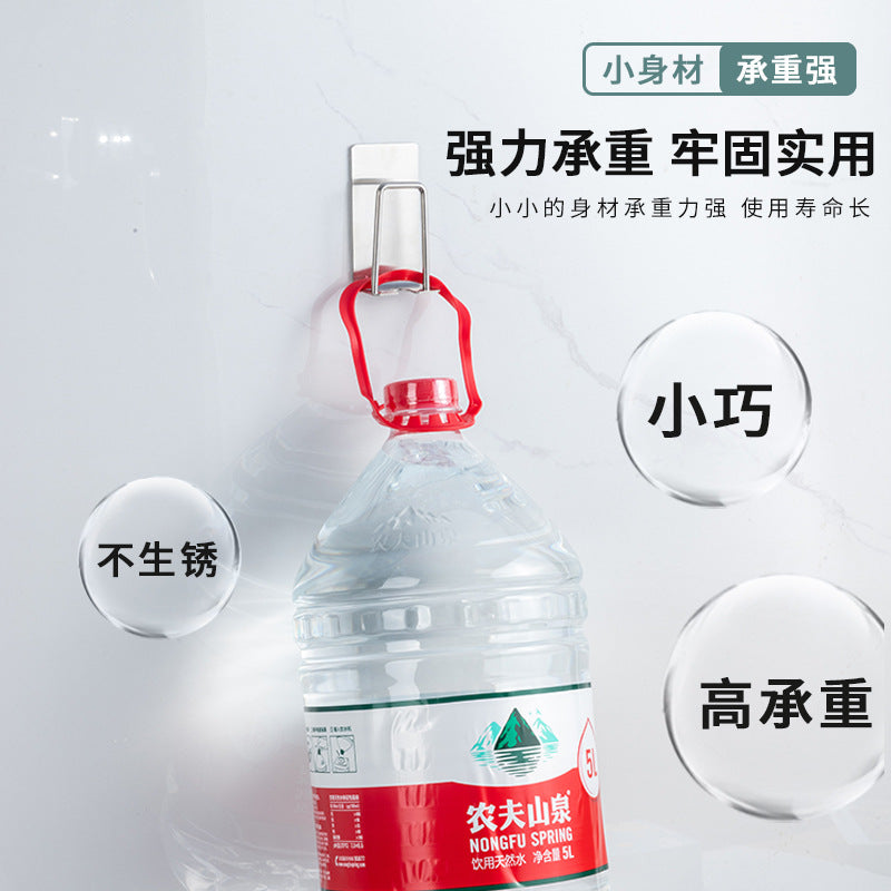 Stainless steel 304 toothbrush holder punch-free wash cup holder bathroom toothbrush storage rack wall-mounted mouthwash cup holder - image 3