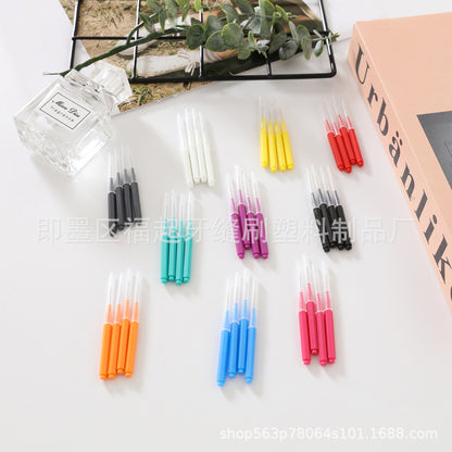 Interdental Brush Box Set for Cleaning Gaps between Teeth, Straight Orthodontic I-Type Interdental Brush for Braces - image 3