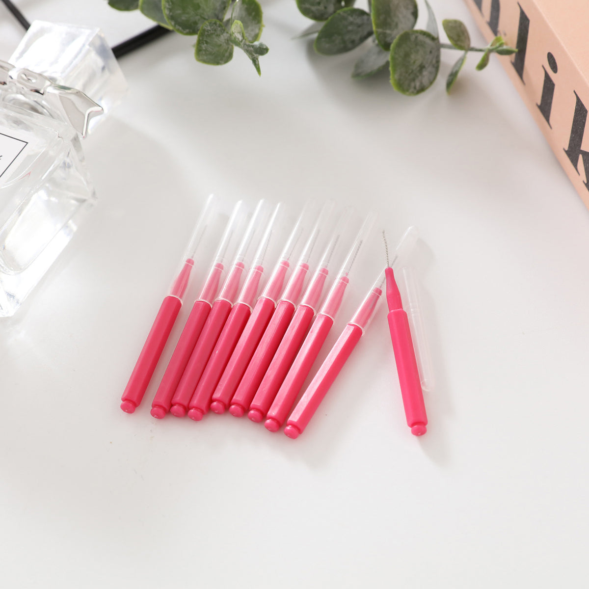 Straight Toothbrush Push-Pull Stainless Steel Wire Cleaning Toothbrush Braces Gap Cleaning Toothbrush Orthodontic Interdental Brush - image 3