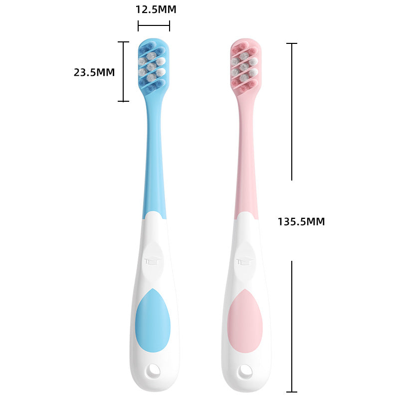 Senior children's soft bristle toothbrush 2-12 years old cute cartoon shape non-slip handle toothbrush manufacturers wholesale spot - image 5