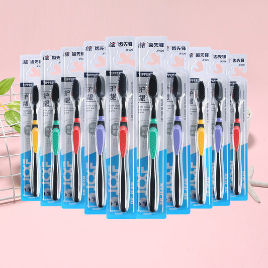 Toothbrush Soft Bristles High-End Toothbrush Adult Macaron Couple Household Supplies Individually Packaged Toothbrush Wholesale Dropshipping - image 1