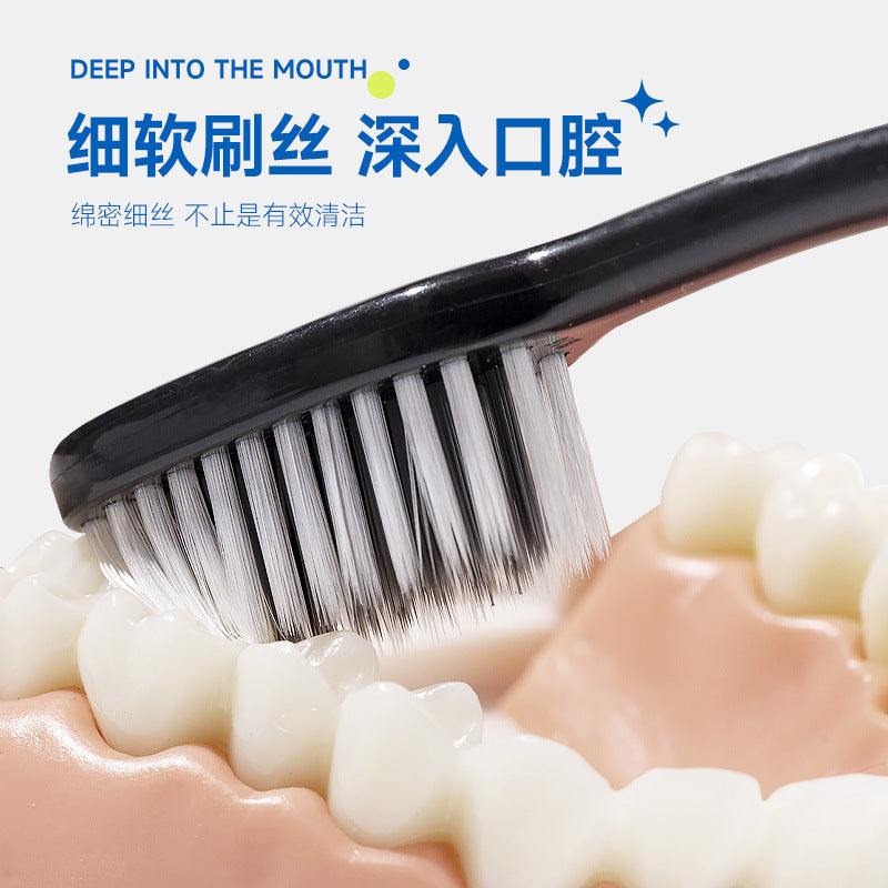 Toothbrush Soft Bristles High-End Toothbrush Adult Macaron Couple Household Supplies Individually Packaged Toothbrush Wholesale Dropshipping - image 4