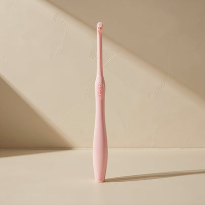 Manual single-head orthodontic toothbrush with pointed soft bristles and a single hole - view 5