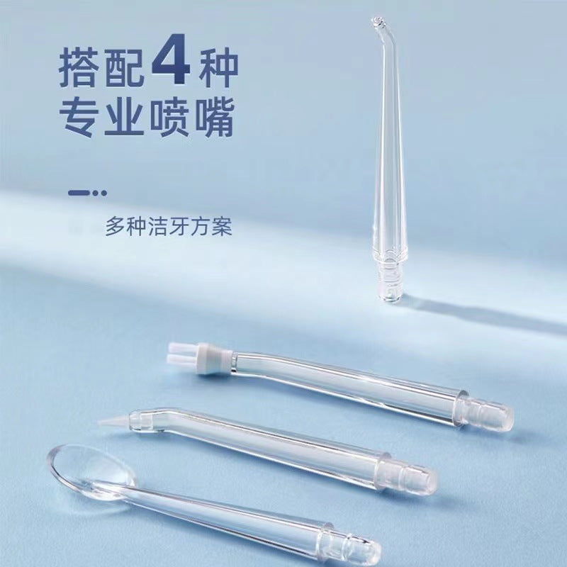 Dental irrigator Replacement Nozzle Dental irrigator Replacement Nozzle Water Dental Floss Standard Orthodontic Dental Plaque 4 Sprinkler Accessories - image 2