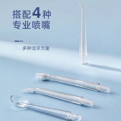 Dental irrigator Replacement Nozzle Dental irrigator Replacement Nozzle Water Dental Floss Standard Orthodontic Dental Plaque 4 Sprinkler Accessories - image 2
