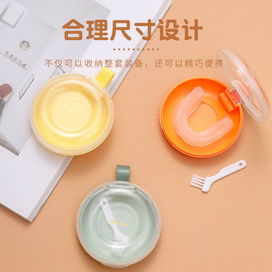 Invisible Braces Storage Box Holder Storage Box Portable Denture Storage Box - image 1