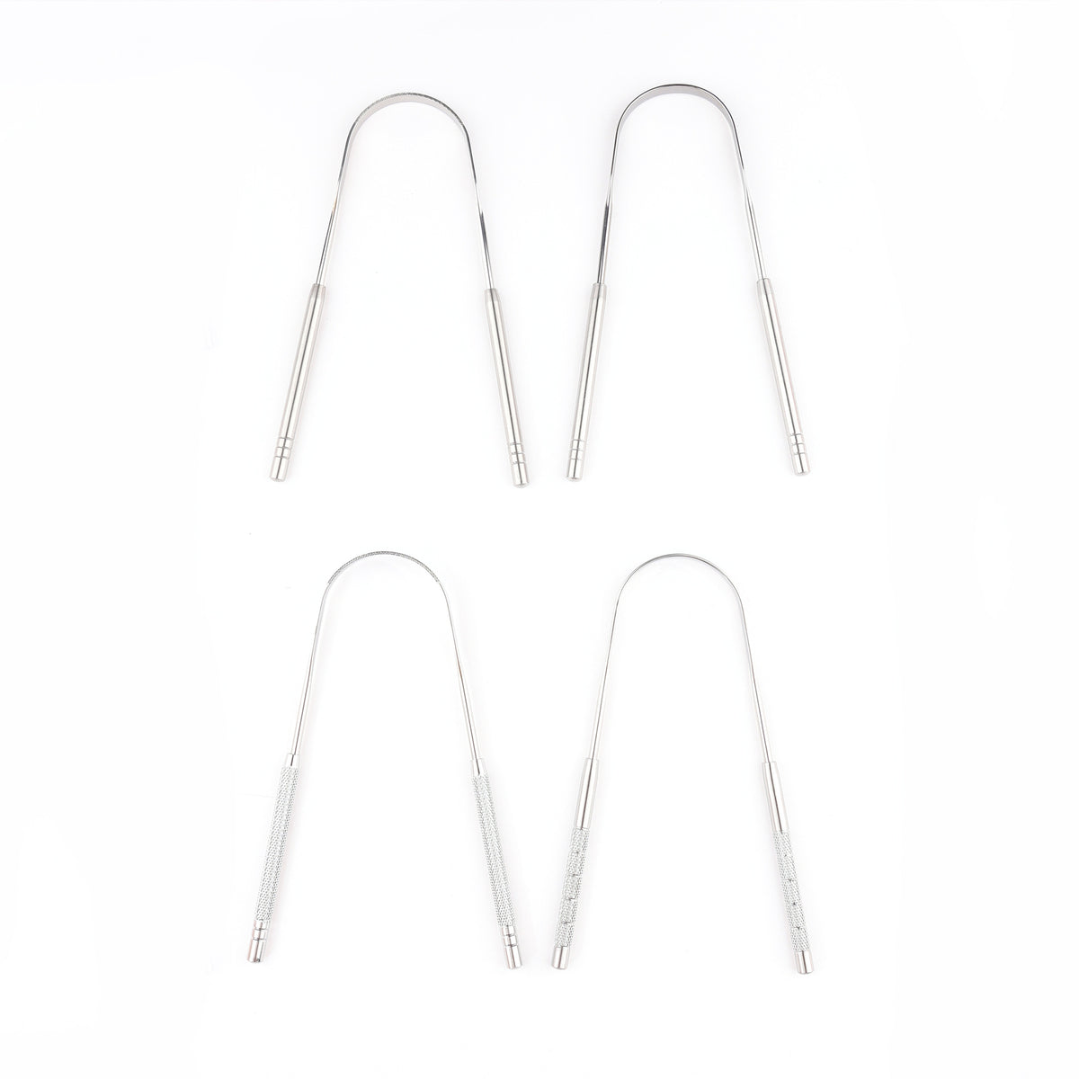 Stainless Steel U-shaped Tongue Scraper Tongue Cleaner Cleaning Oral Care Device to Remove Bad Breath Tongue Brush - image 5