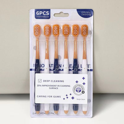 Sam's toothbrush with wide head household adult fine soft hair single 1 2 6 male and female students factory wholesale - image 4