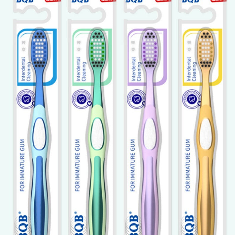 Tenderbrush Adult Soft Bamboo Charcoal Toothbrush – Big Head – view 3