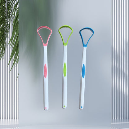 Tongue Scraper, Adult Tongue Cleaning Brush, Oral Cleaning, Bad Breath Removal, Soft Rubber Tongue Scraper, Cleaning Tongue Coating, Fresh Breath - image 4
