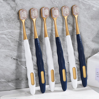 Sam's Same Toothbrush, High-End Soft-Bristle Toothbrush for Adult Household Use, 6-Pack Wide-Head Gum-Protecting Toothbrush Manufacturer Wholesale - image 3
