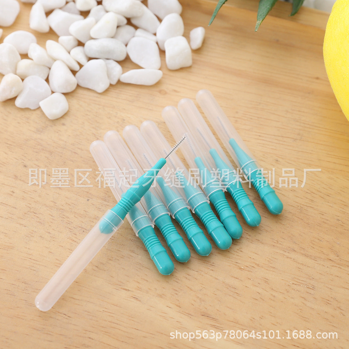 Interdental Brush Straight Interdental Toothbrush Orthodontic Care Soft Bristles Disposable Cleaning Toothbrush Oral Care Toothbrush - image 4