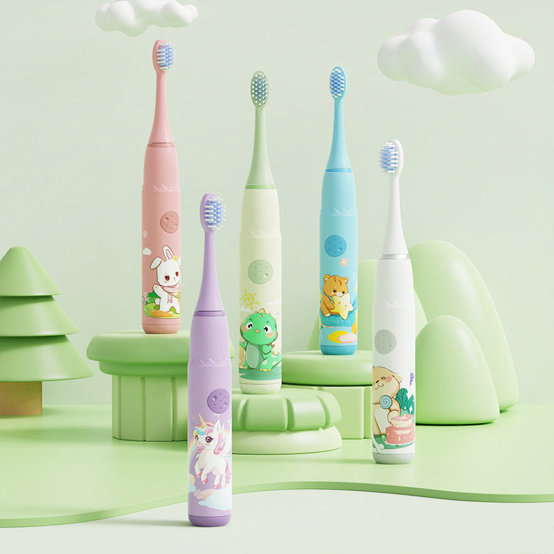 Factory goods pass] household sonic toothbrush electric soft bristle electric toothbrush wholesale rechargeable children's electric toothbrush - image 1