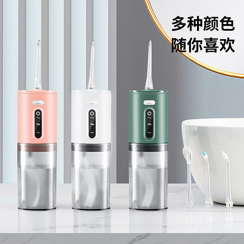 Cross-border electric dental irrigator to calculus dental irrigator portable oral irrigator handheld pulse floss cleaner - image 4