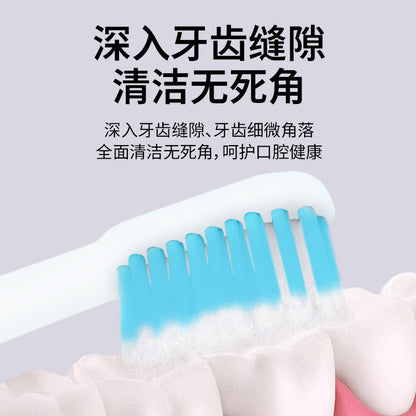 Shuchen Toothbrush Adult Wide Head Ultra-Fine Soft Bristles Multi-Color Couple Toothbrush Home Decoration Hospitality Home Men and Women Gum Protection - image 3