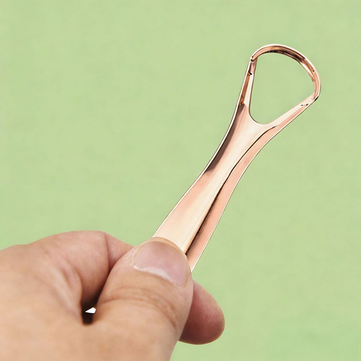 Stainless steel U-shaped tongue scraper large opening tongue coating cleaner deodorant oral cleaning tool iron box suit - image 4