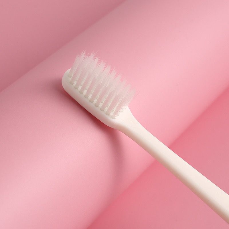 Macaron Soft-Bristled Disposable Hospitality Toothbrush for Home Guests to Clean between Teeth and Clean Adult Small Head Toothbrush - image 4