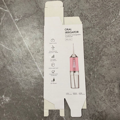 Electric Fresh Breath Cleaner for Cleaning Residue between Teeth, Oral Use, Home Travel Portable Dental Flosser - image 1