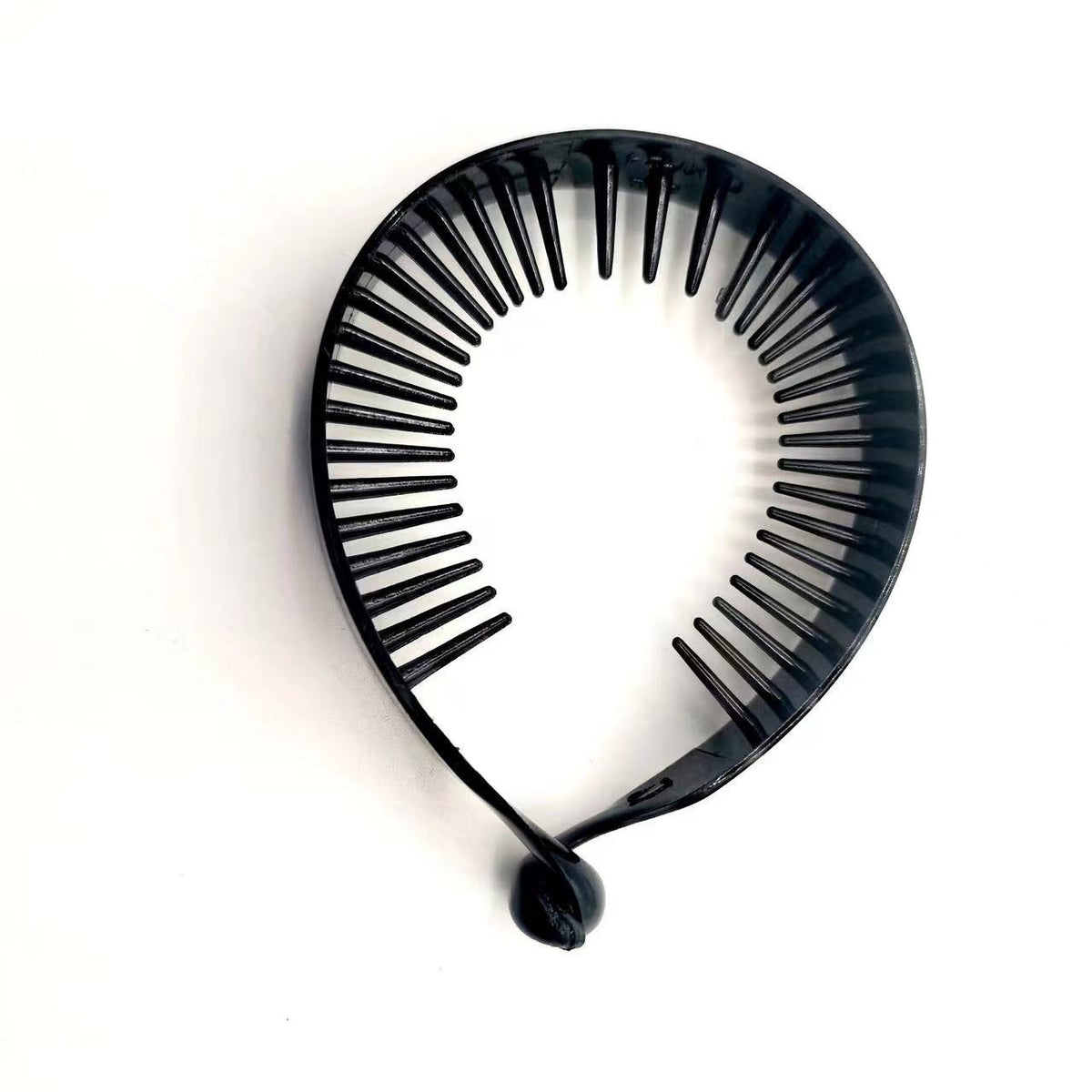 Korean version of ball head grip clip large torsion clip 4.5cm small shark clip with tooth hairband 8.5cmdiy hairpin bottom embryo - image 2